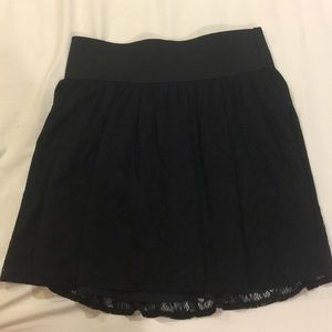 Black Lace skirt